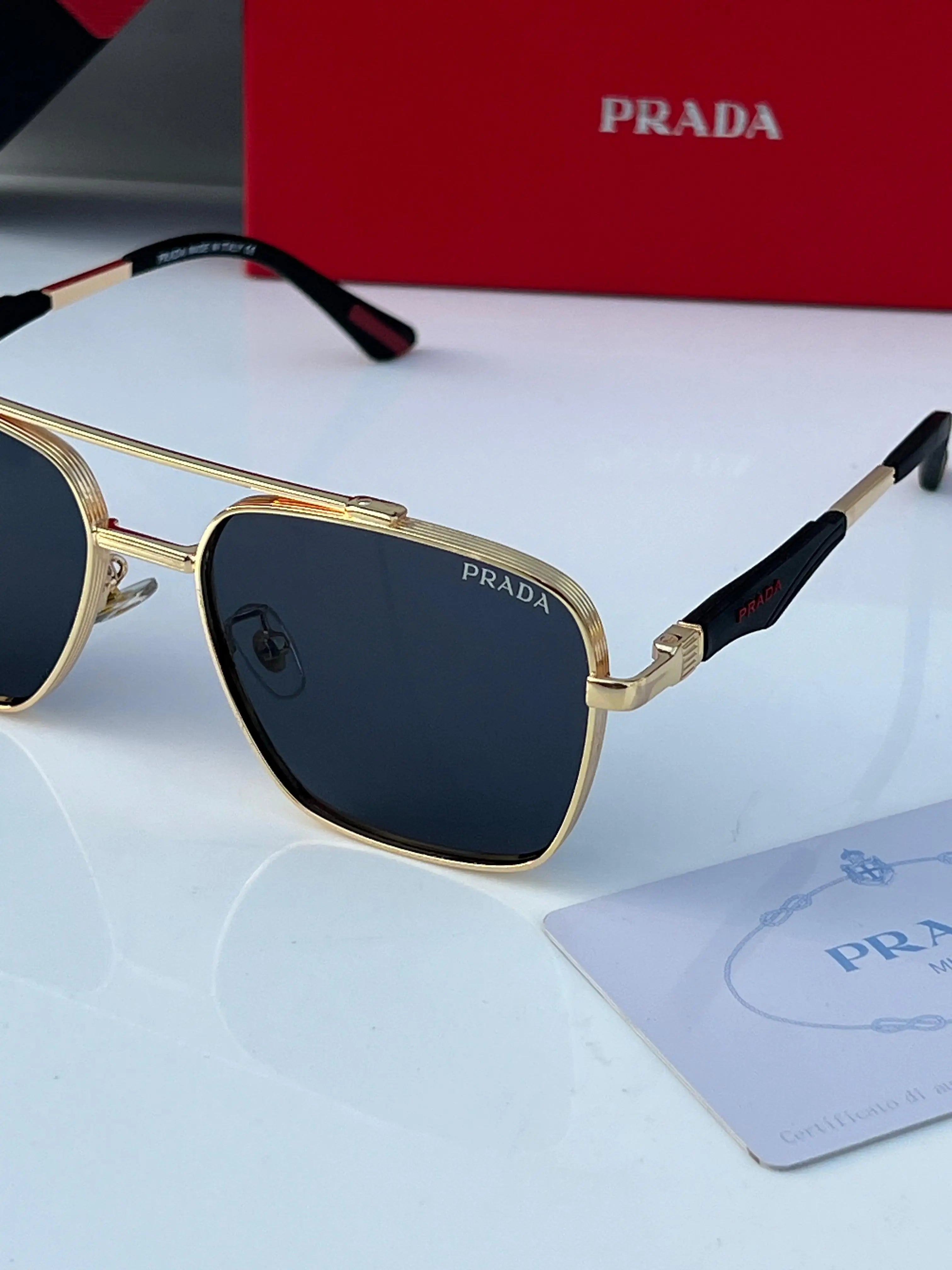 Pra_da gold black edition for mens with box kit
