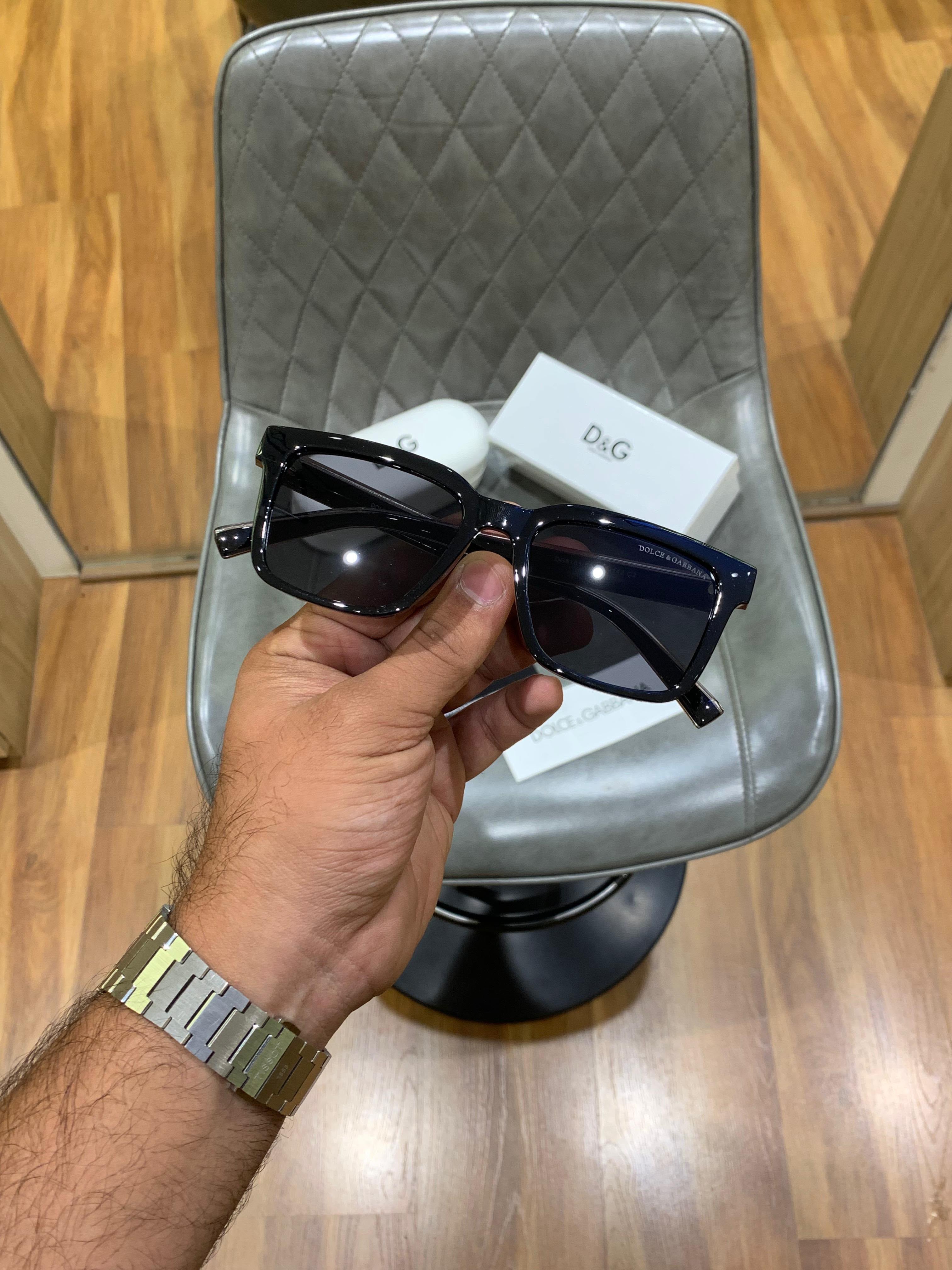 Dol_ce & gab_bana full black for mens with box kit