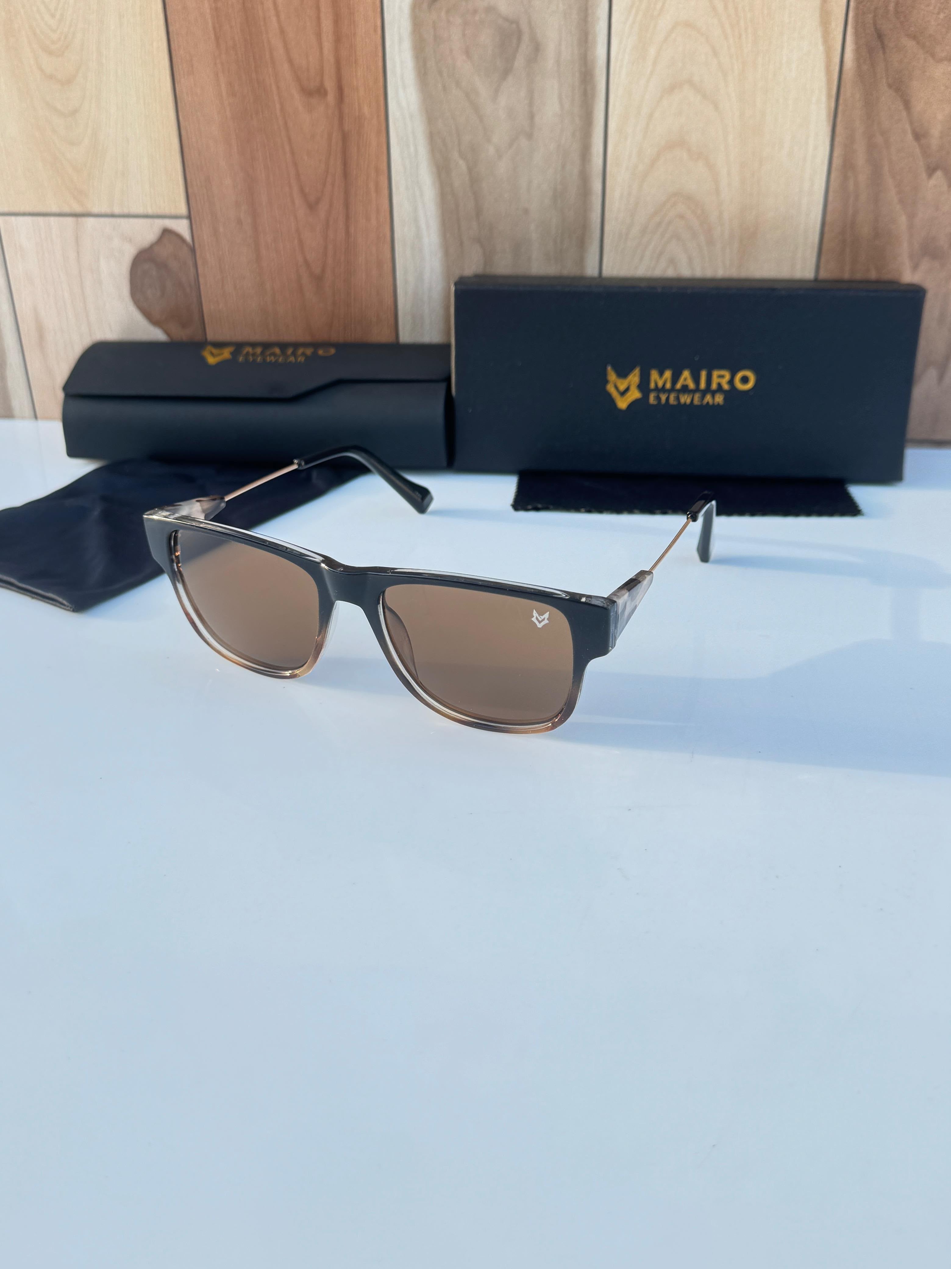 Mai_ro black brown for mens with box kit