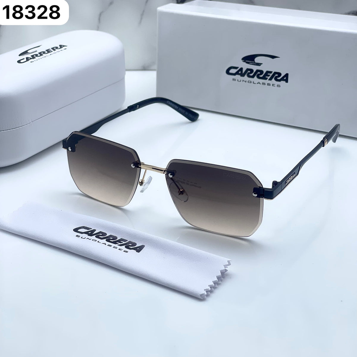 Car_rera brown black sunglasses