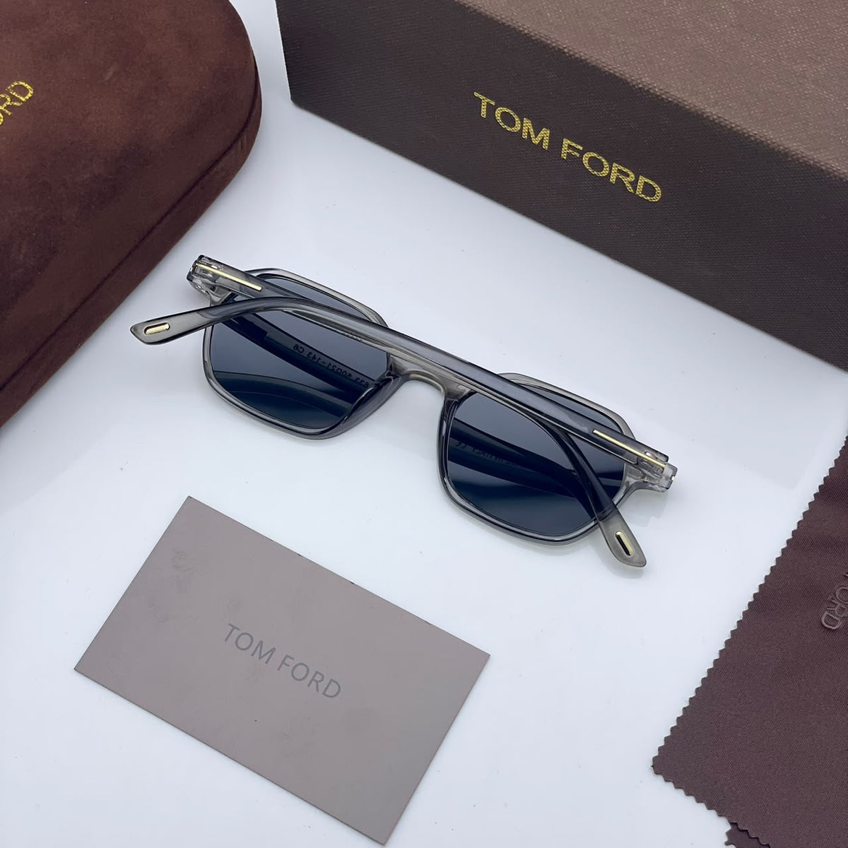 Tom_for_d grey sunglasses with original box kit