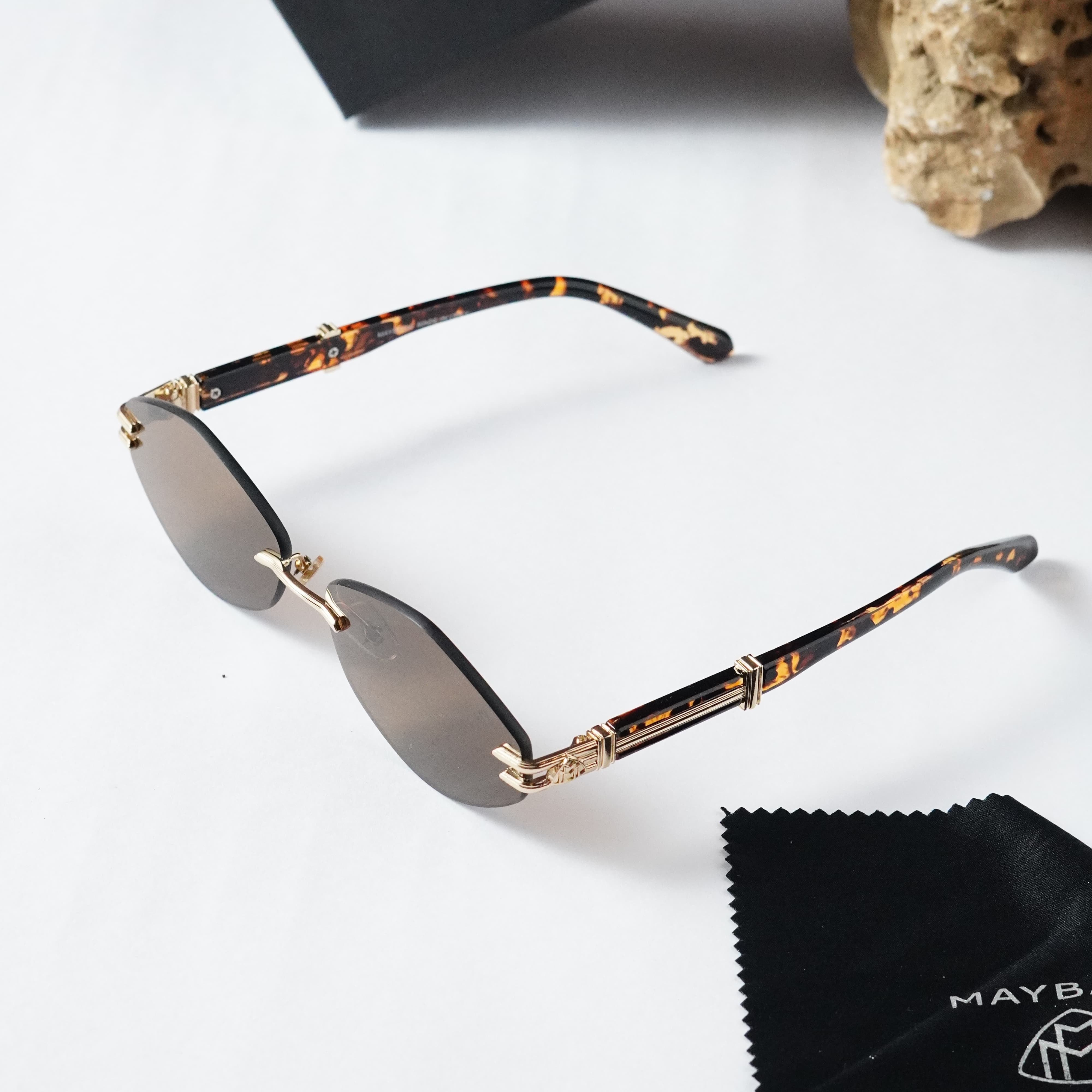 May_bach brown tiger for unisex with box kit