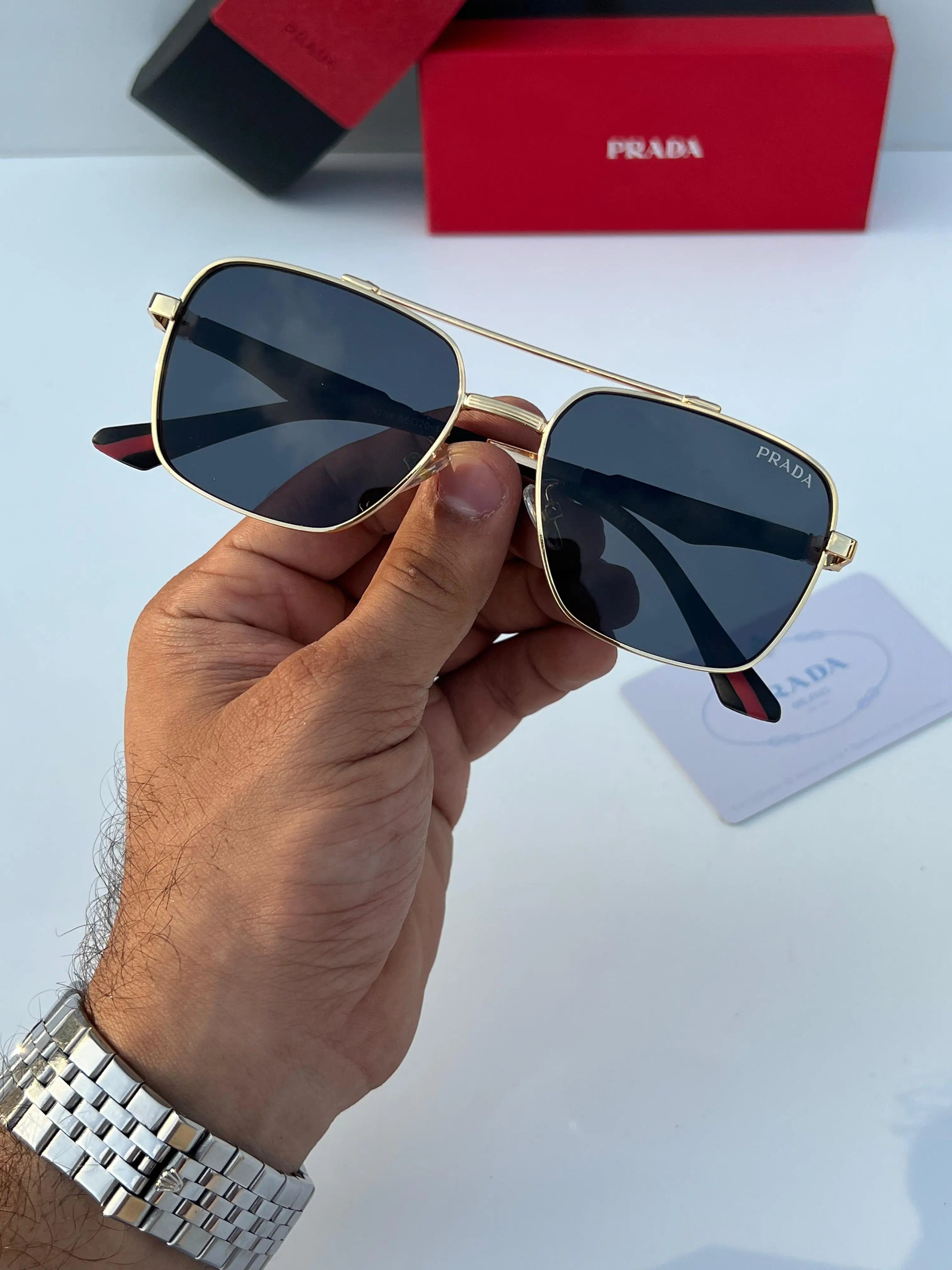 Pra_da gold black edition for mens with box kit