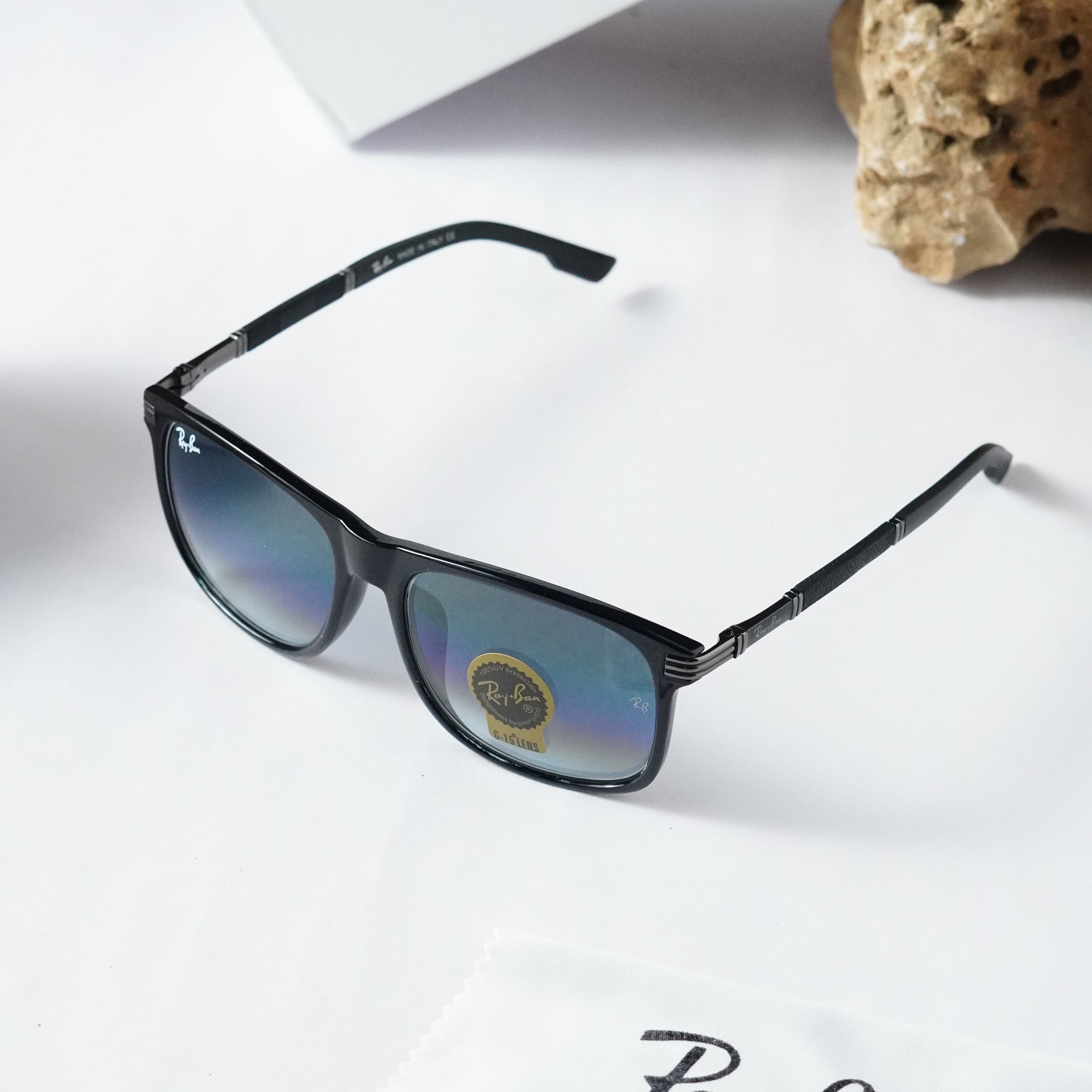 Ray_ban blue shaded for mens with box kit
