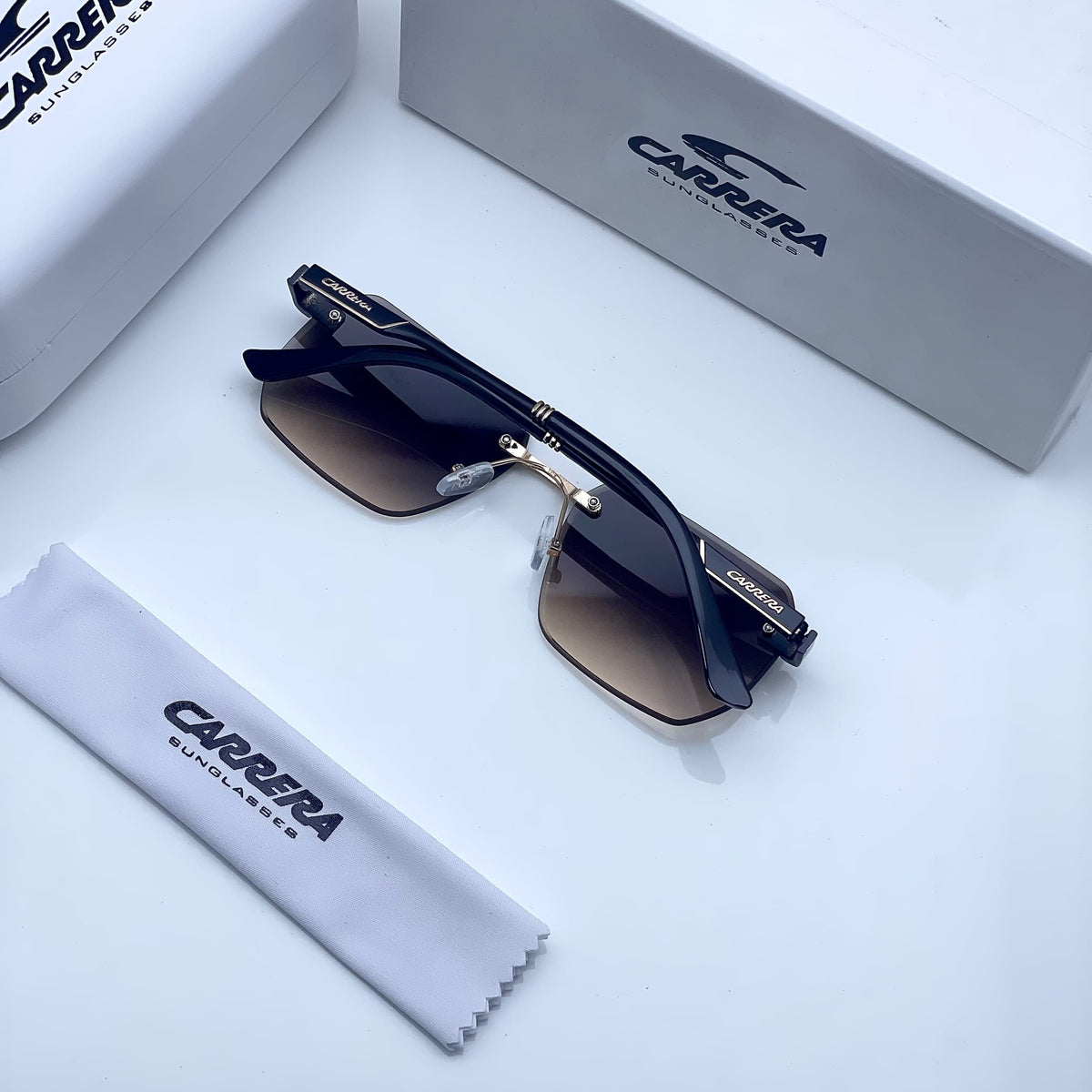 Car_rera brown black sunglasses