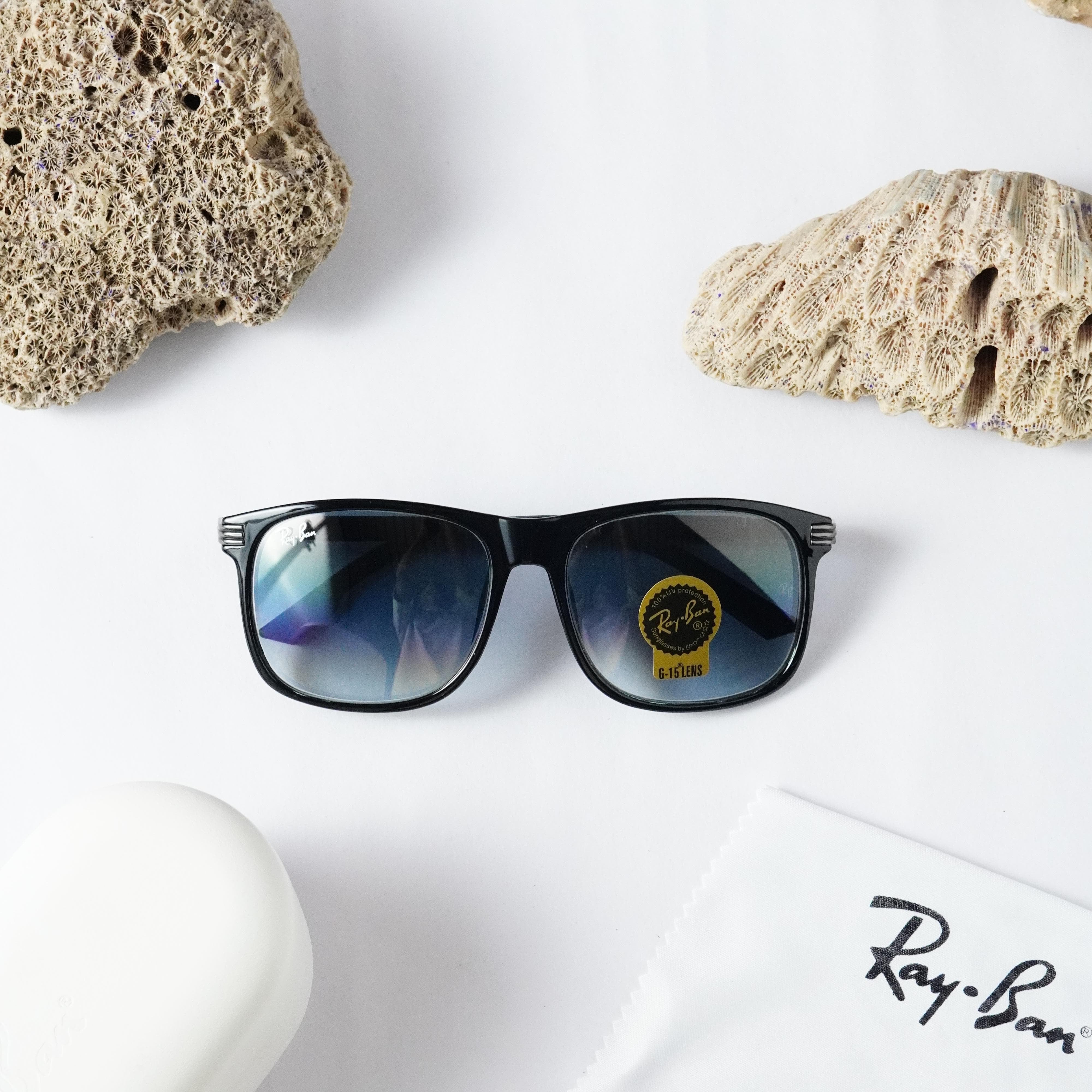 Ray_ban blue shaded for mens with box kit
