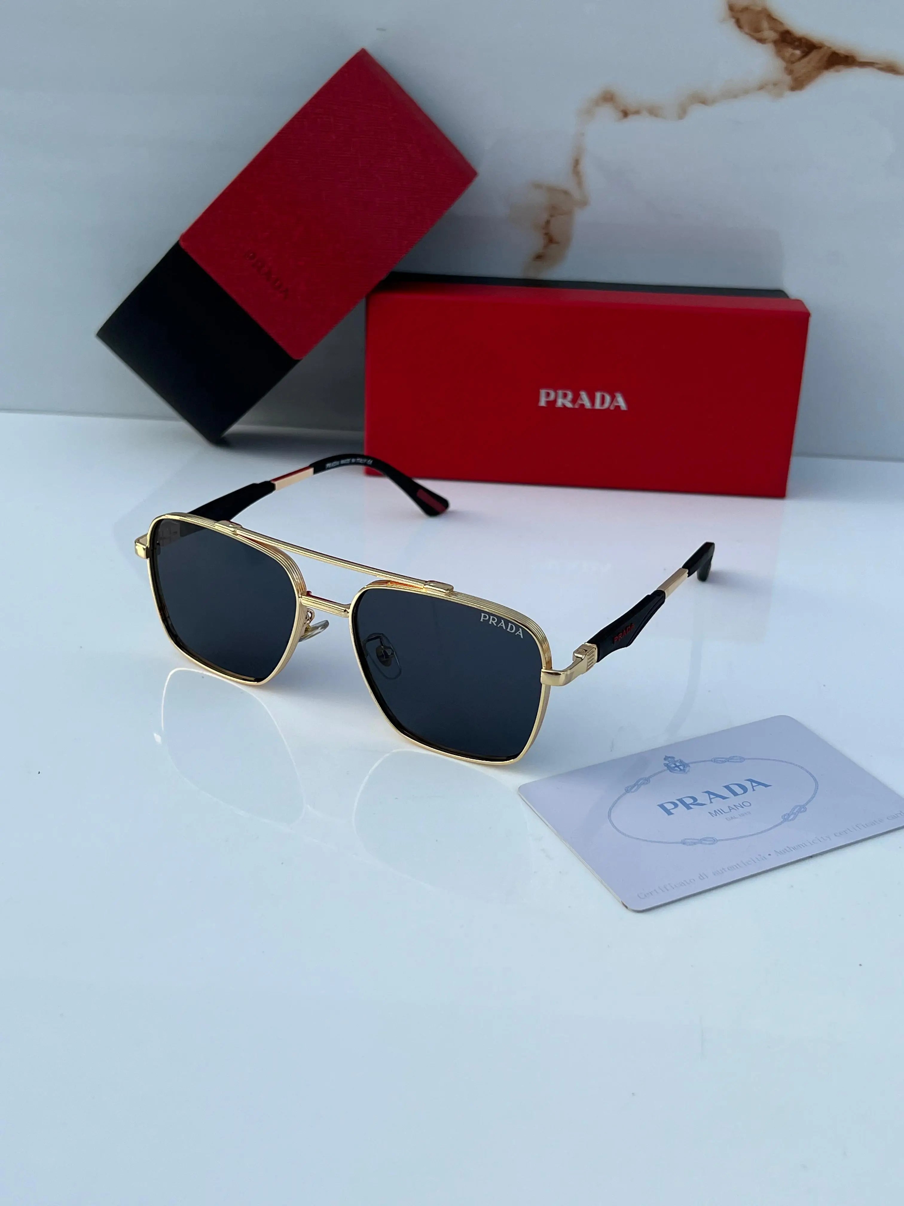 Pra_da gold black edition for mens with box kit