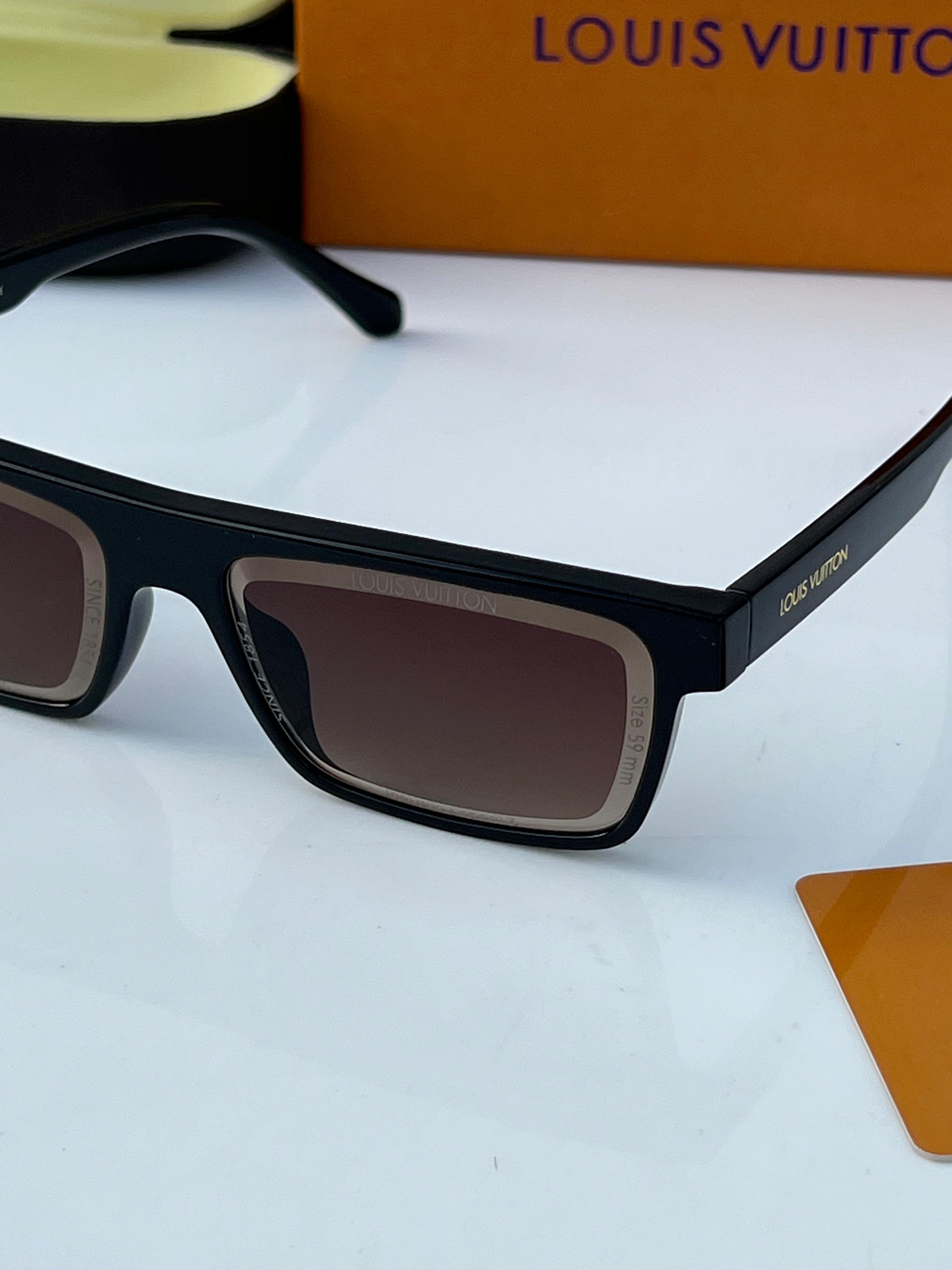 Lou_is vuitt_on black brown unisex with box kit