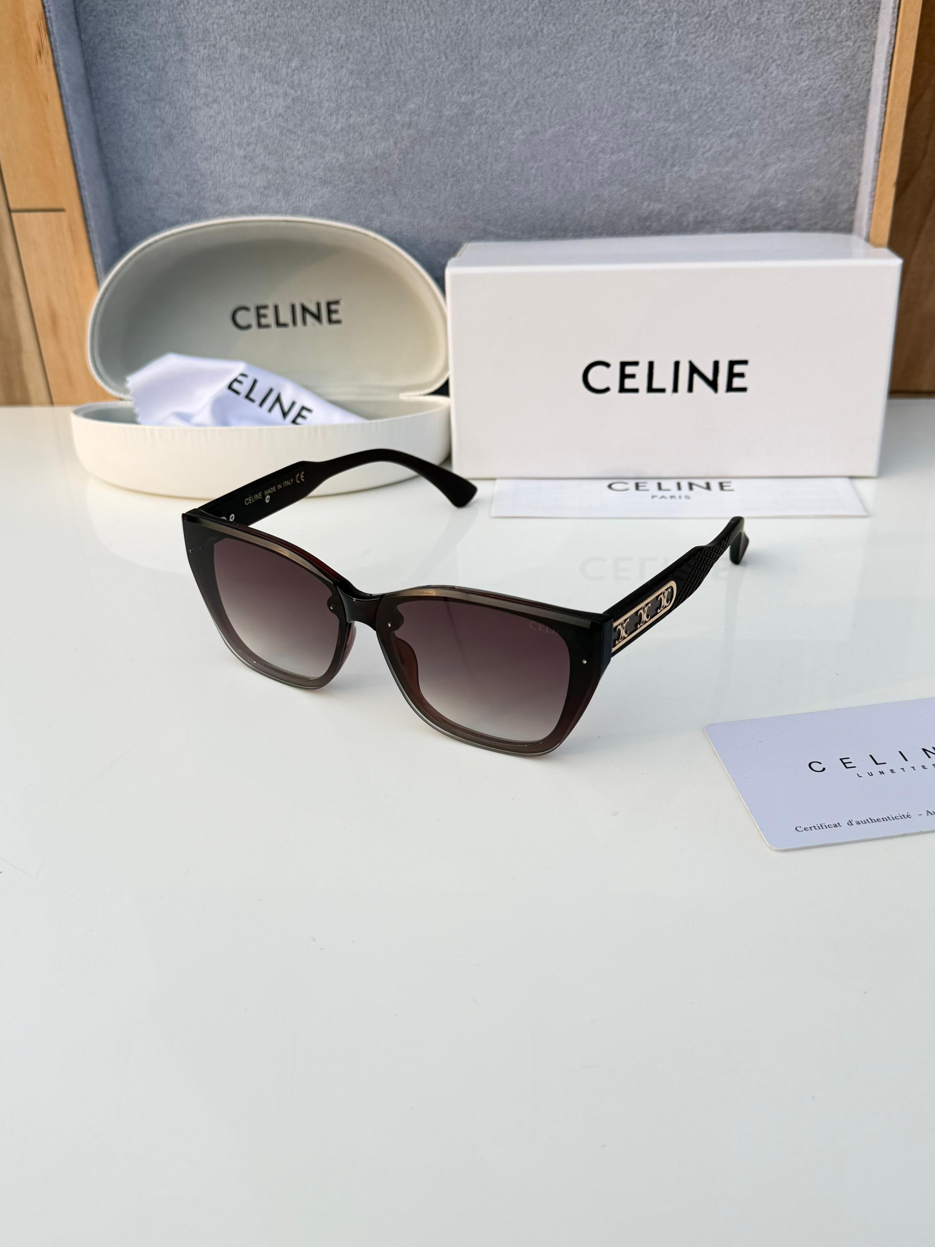Ce_line brown for women with original box kit