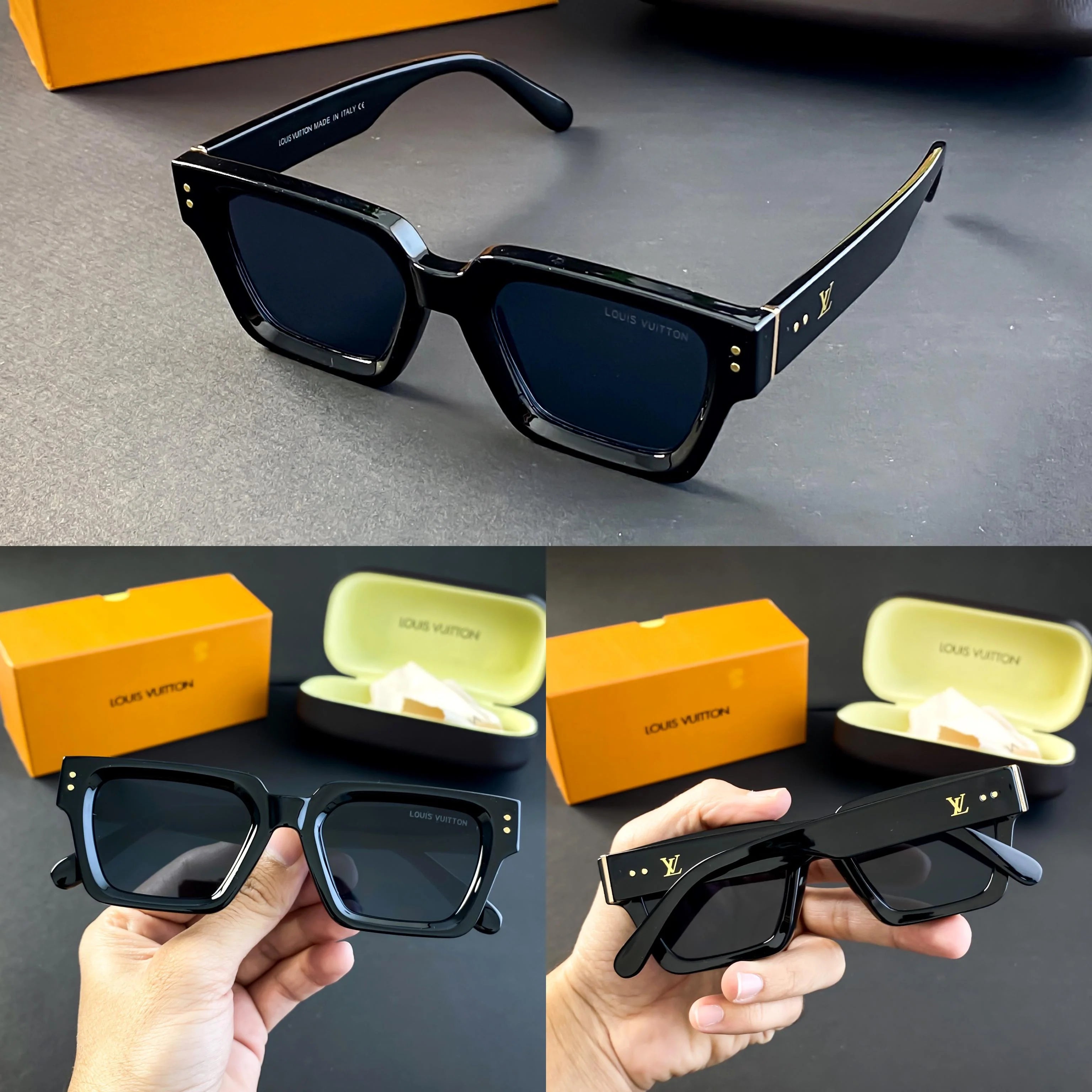 LOU BLACK 8263 SUNGLASS