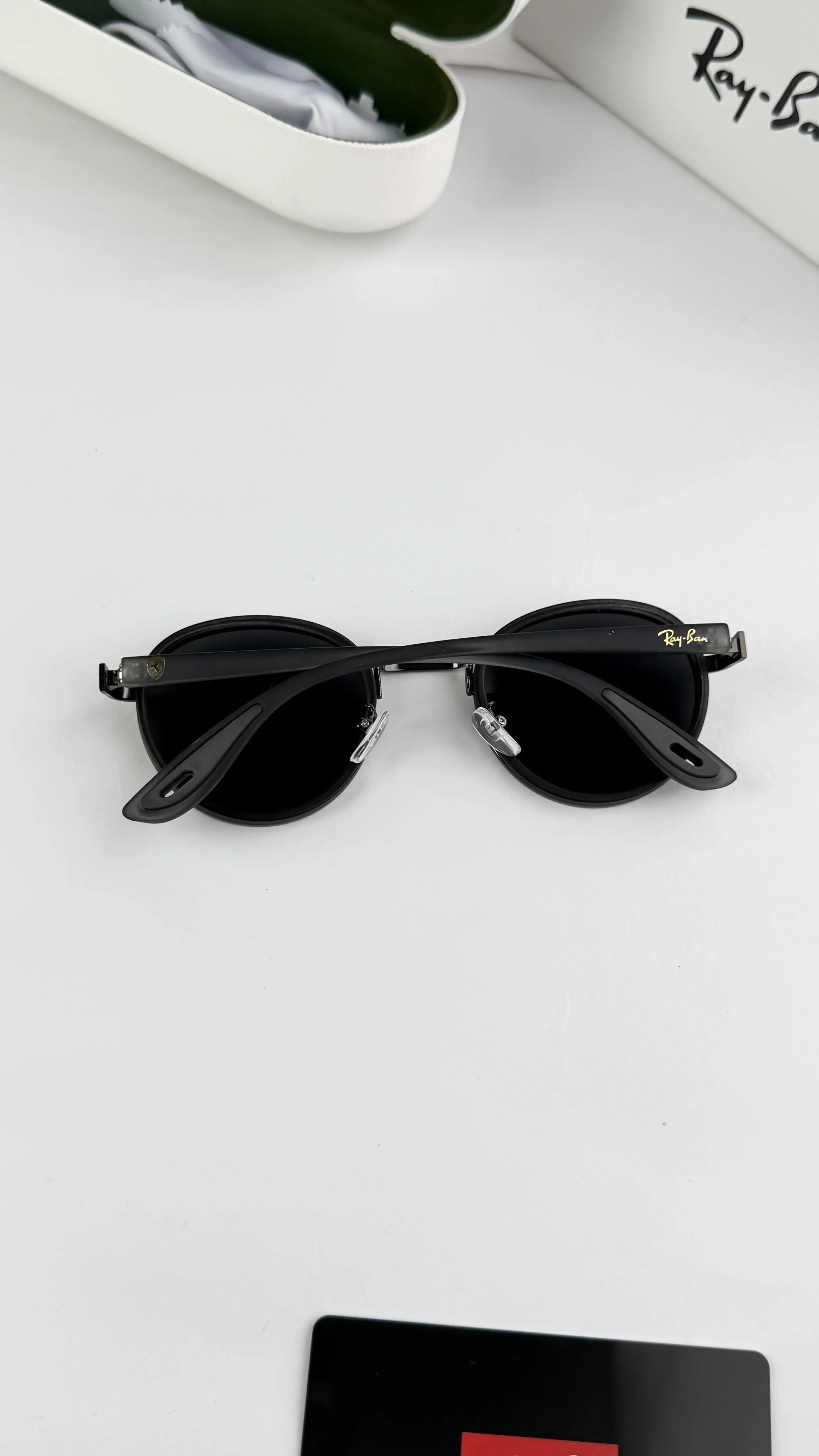RAY GREY BLACK 3675 SUNGLASS