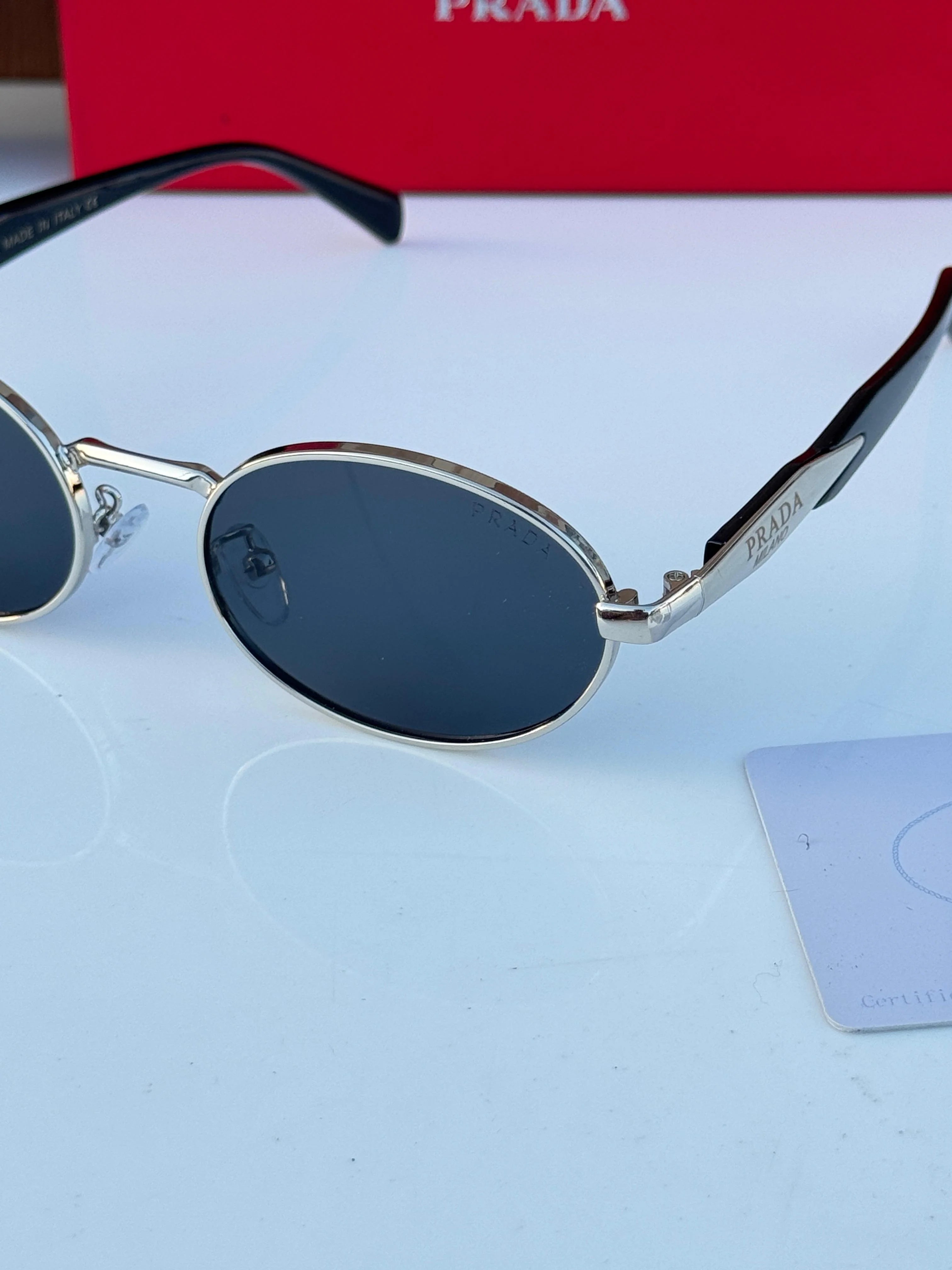 Prada 8007 gold black SUNGLASS