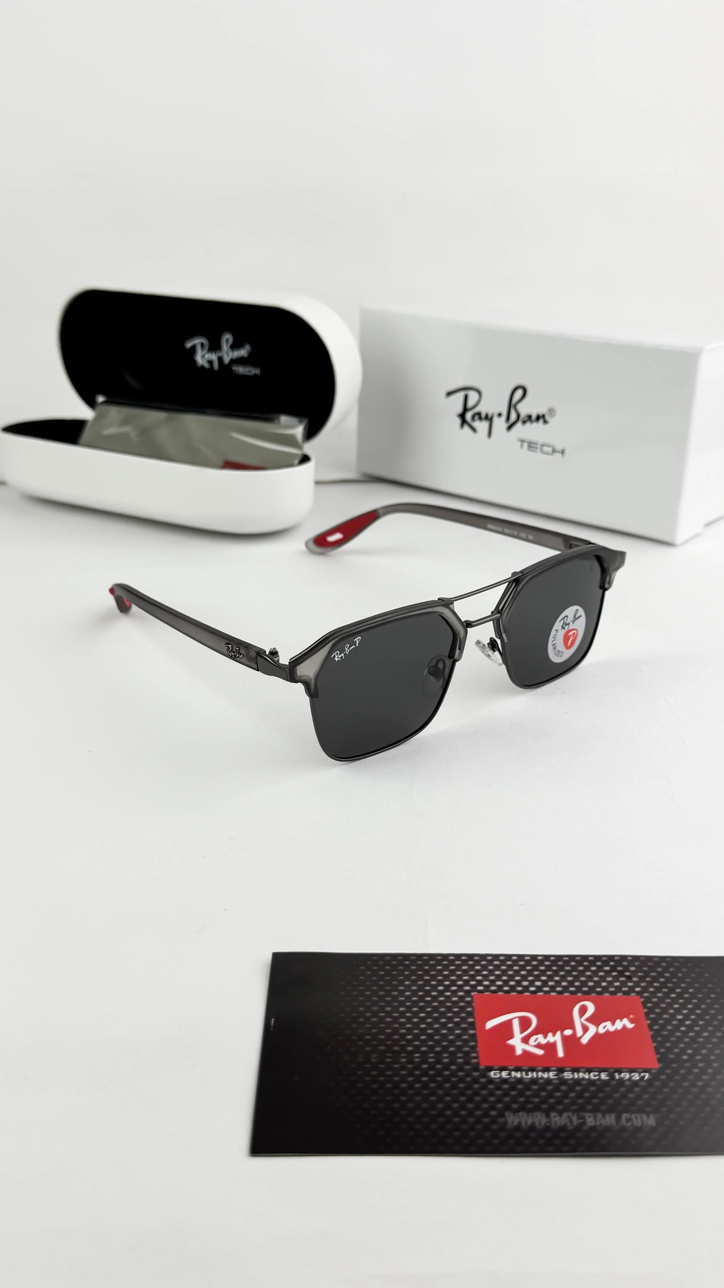 RAY GREY TRANSPRENT 04 SUNGLASS